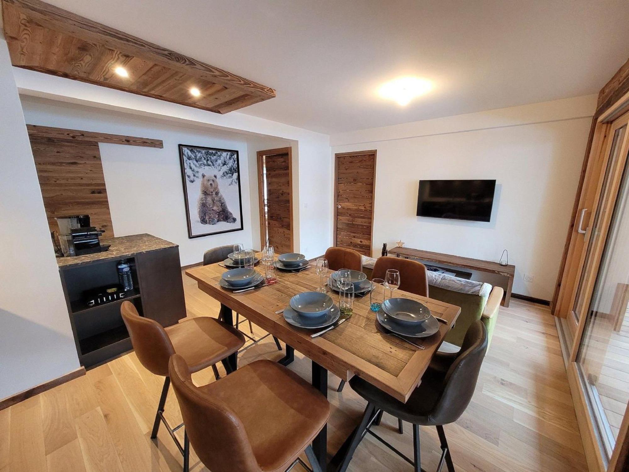 Apartment De Gamme, 6 Pers, Centre Des Gets, Grande Terrasse - Fr-1-598-159 *
